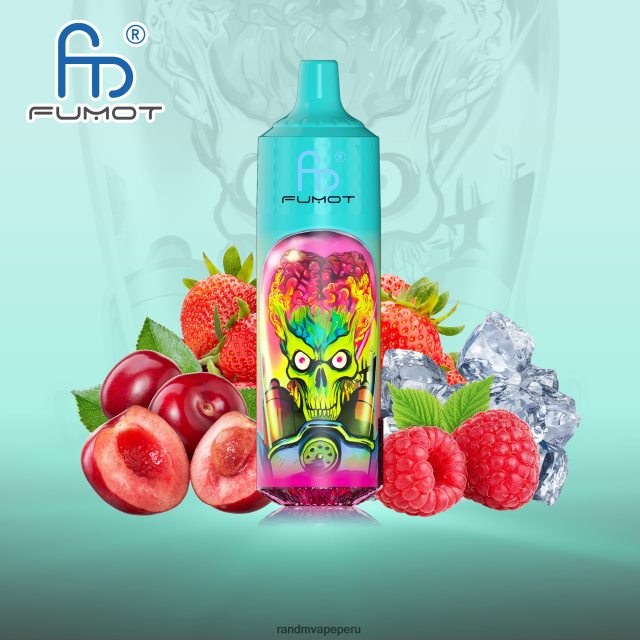 Best RandM Flavor - Fumot RandM Tornado Dispositivo vape 9000 pro con batería y pantalla ejuice versión 1 RXFLT8199 hielo de fresa y frambuesa