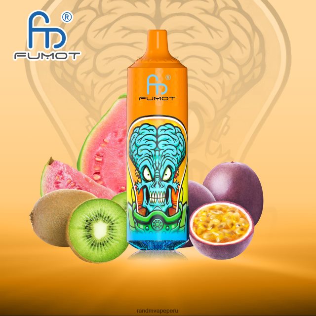 Fumot RandM Vape - Fumot RandM Tornado Dispositivo vape 9000 pro con batería y pantalla ejuice versión 1 RXFLT8190 kiwi maracuyá guayaba