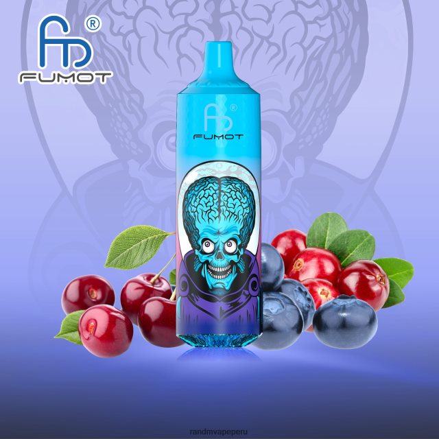 RandM Shop Vape - Fumot RandM Tornado Dispositivo vape 9000 pro con batería y pantalla ejuice versión 1 RXFLT8184 Cereza