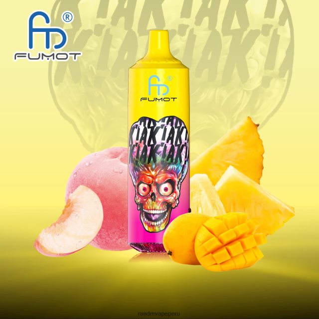 RandM Tornado Lima - Fumot RandM Tornado Dispositivo vape 9000 pro con batería y pantalla ejuice versión 1 RXFLT8193 durazno piña mango