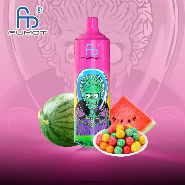 RandM Tornado Perú - Fumot RandM Tornado Dispositivo vape 9000 pro con batería y pantalla ejuice versión 1 RXFLT8202 chicle de sandía