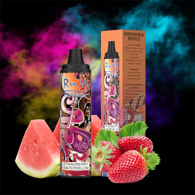 RandM Tornado Perú - RandM Tornado Dispositivo vape pod con control de flujo de aire 6000 1 pieza RXFLT8292 sandia fresa