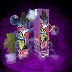 RandM Shop Vape - RandM Tornado Dispositivo vape pod con control de flujo de aire 6000 1 pieza RXFLT8284 hielo de uva