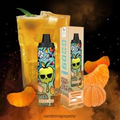 RandM Tornado Sale - RandM Tornado Dispositivo vape pod con control de flujo de aire 6000 1 pieza RXFLT8287 soda de naranja