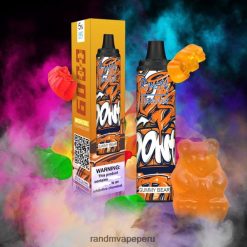 RandM Vape Perú - RandM Tornado Dispositivo vape pod con control de flujo de aire 6000 1 pieza RXFLT8281 osito de goma